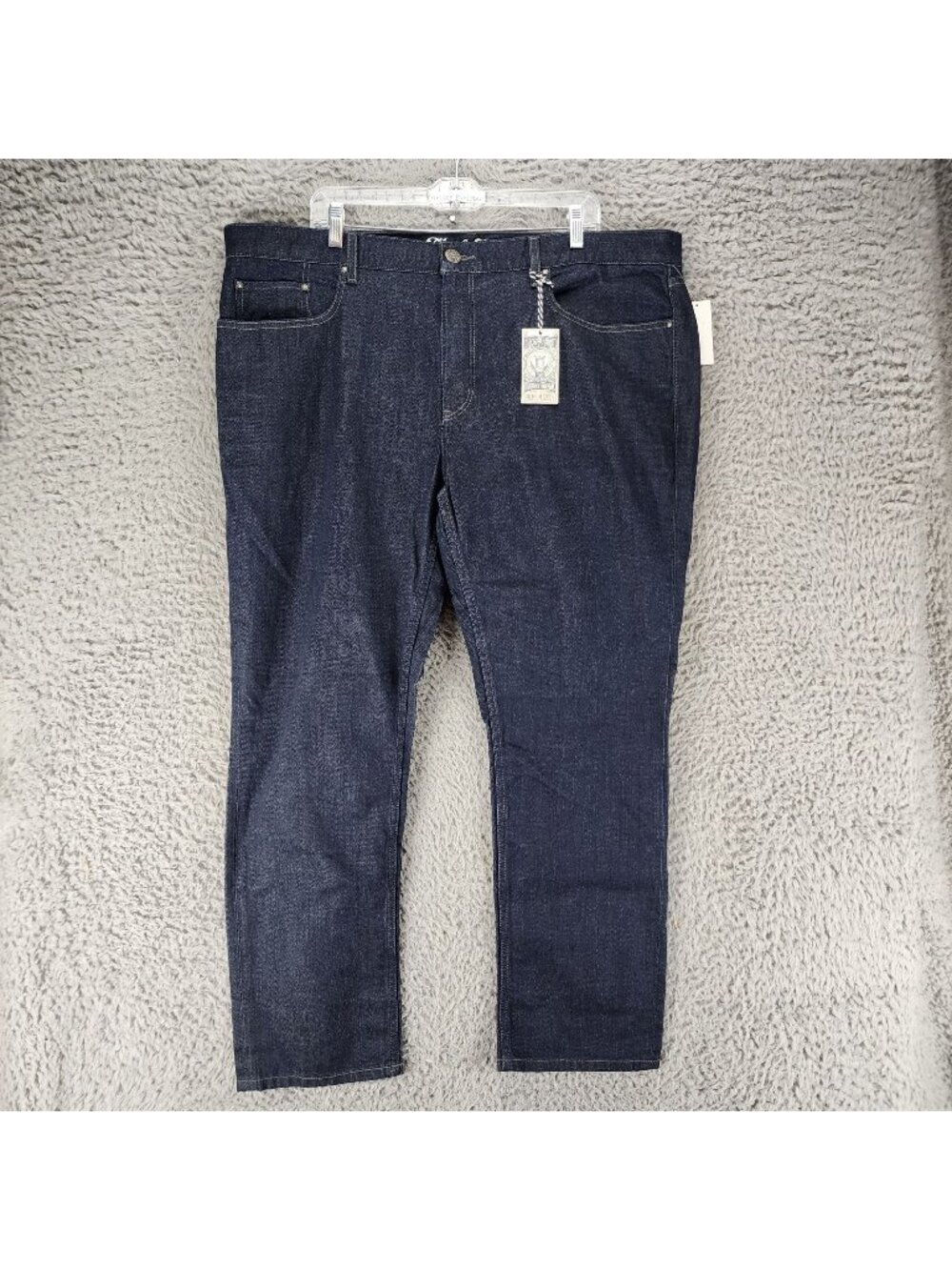 Flag & Anthem Jeans Mens 42x30 Dark Blue Stretch Oakland Slim *NWT*
